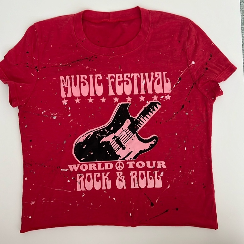 Firehouse Girls Music Festival Splatter T-shirt